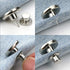 TOOVREN Upgraded Button Pins for Jeans No Sew 8 Sets Pant Jean Buttons Extender Adjustable Removable Metal Adds Pants Waist Tightener Pin to Make ...